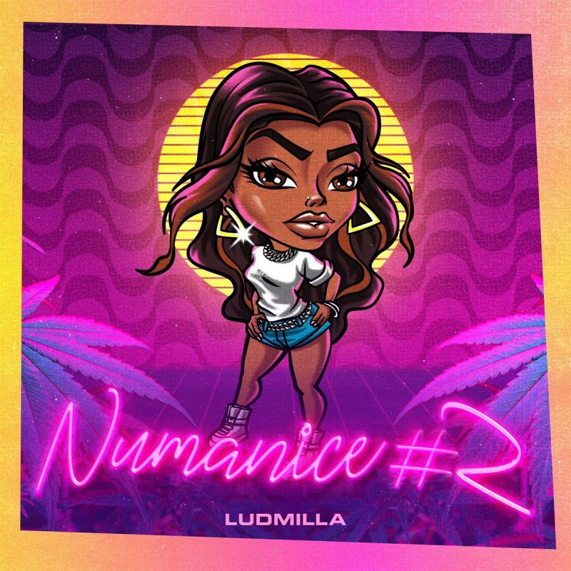 Capa do álbum "Numanice #2", de Ludmilla