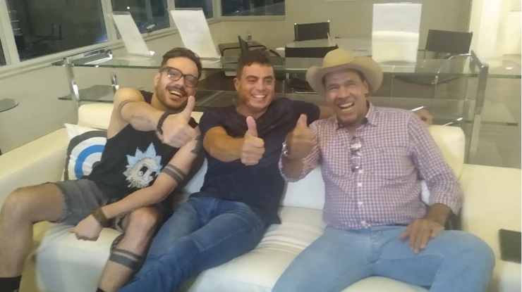 Rodrigo Cowboy, Dhomini e Max do BBB