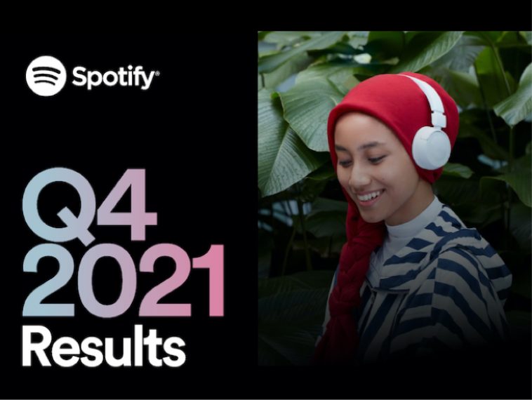 Spotify cresce 16% e atinge 180 milhões de assinantes em 2021
