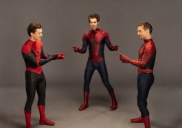 S.O.S.! Tom Holland, Andrew Garfield e Tobey Maguire recriam meme do Homem-Aranha