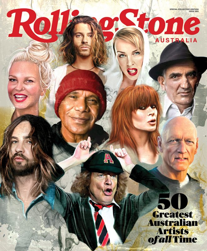 Rolling Stone Australia 50 maiores artistas