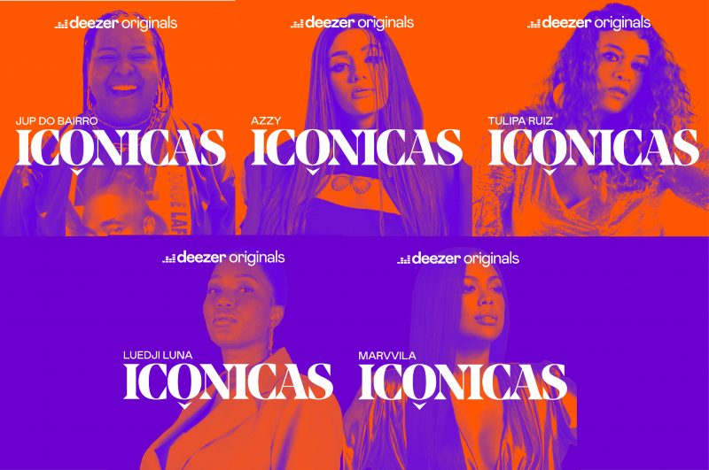 Deezer lança EP ICÔNICAS, que reúne regravações exclusivas feitas por cantoras brasileiras contemporâneas em homenagem a artistas já consagradas