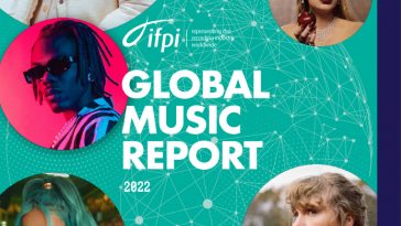 IFPI receita de música gravada cresce 18,5% em 2021