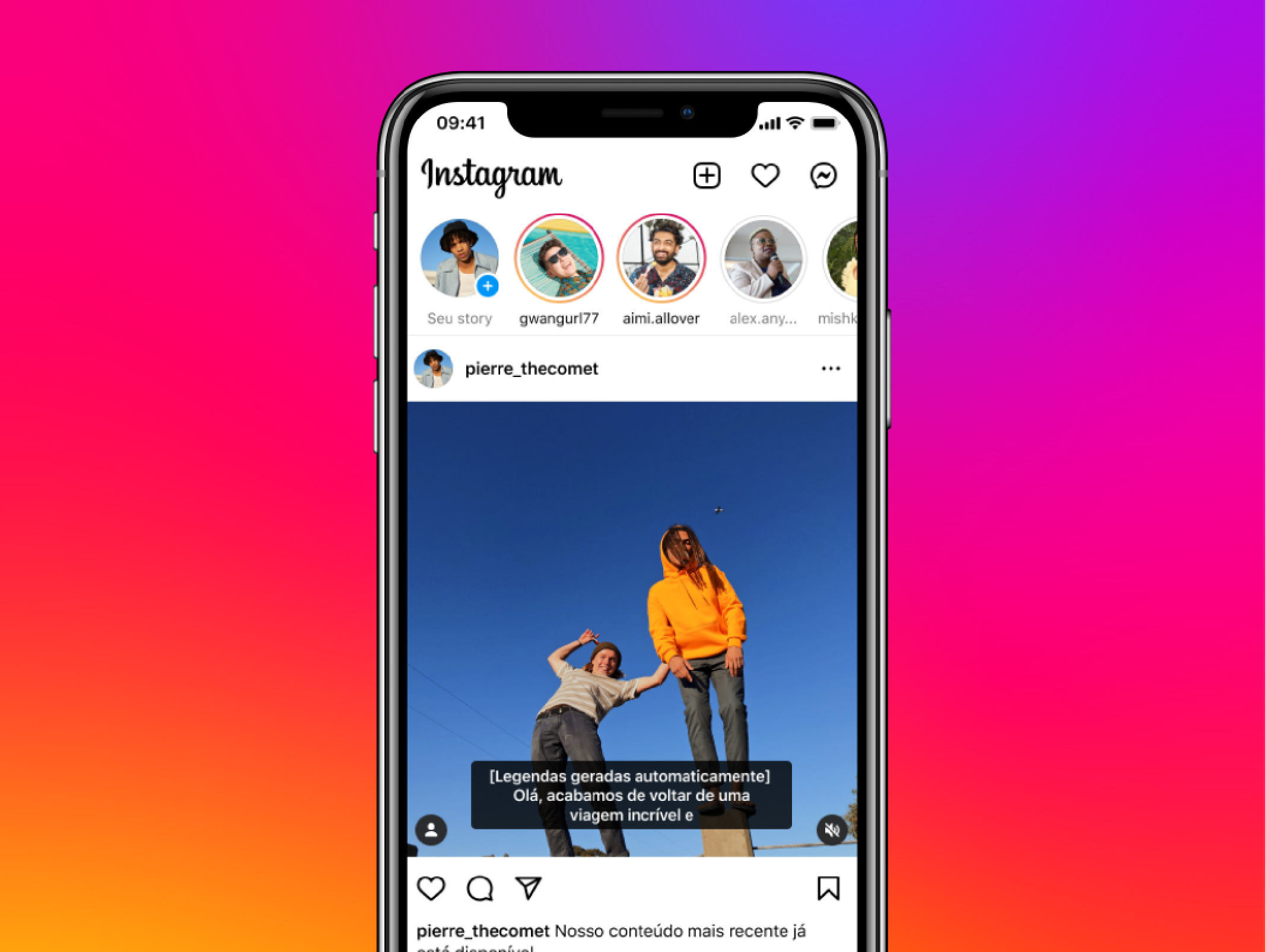 Instagram lança legendas automáticas para vídeos no Feed