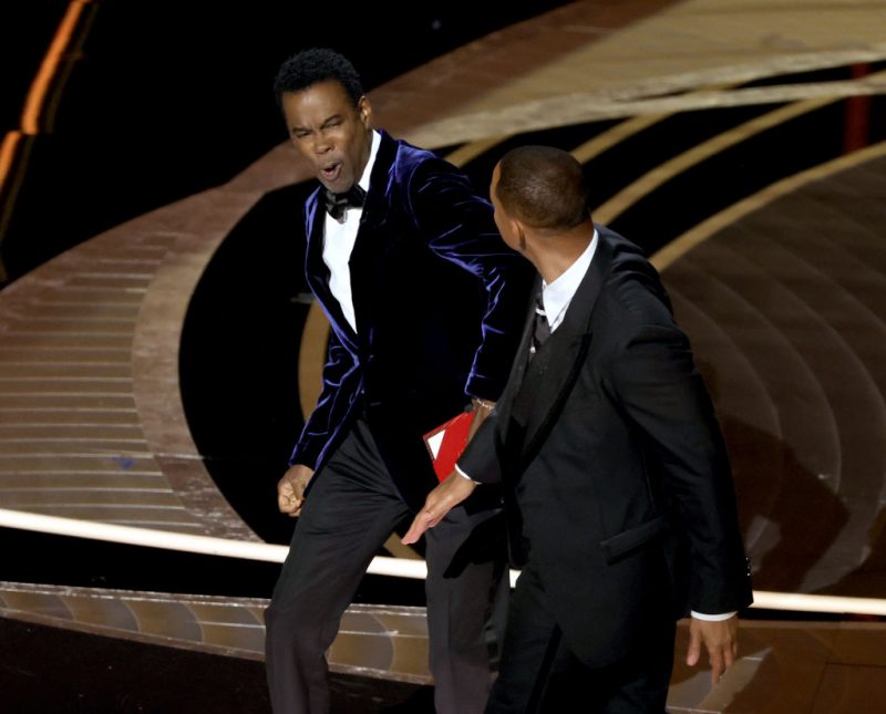 Will Smith agride Chris Rock
