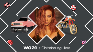 Christina Aguilera é a nova voz do aplicativo Waze