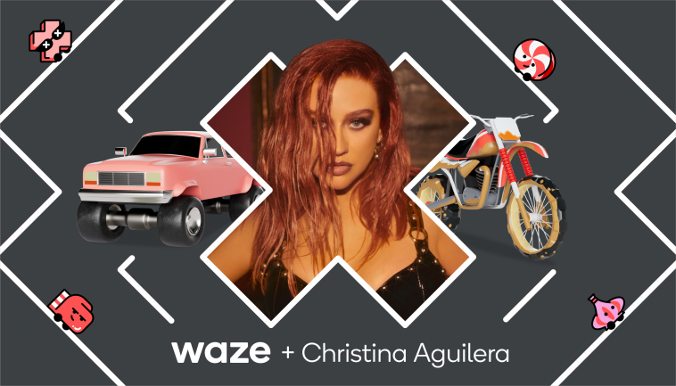 Christina Aguilera é a nova voz do aplicativo Waze
