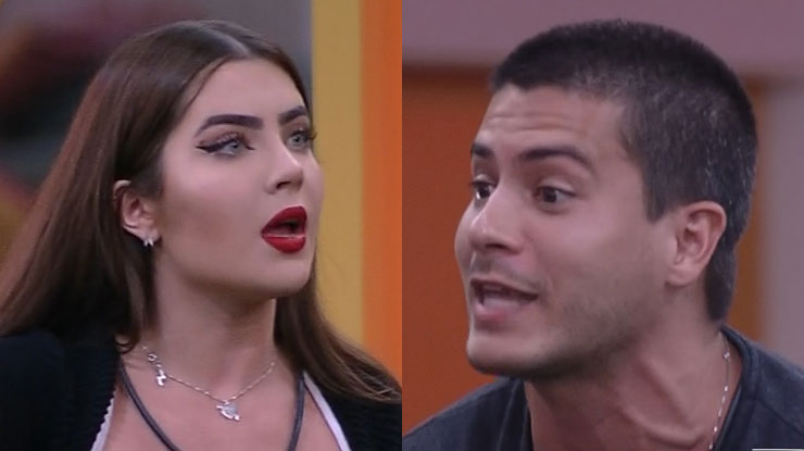 Jade Picon chama Eliezer de Pinóquio por conversa com Douglas no