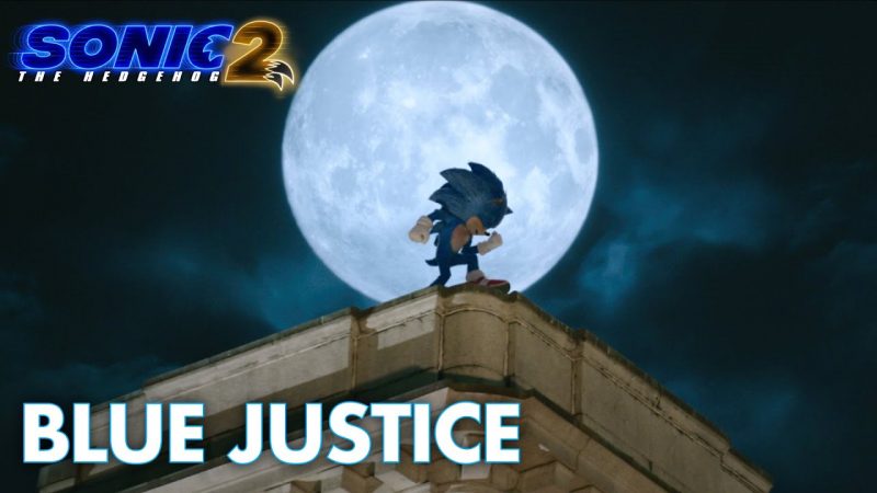 Sonic 2 Batman Blue Justice trailer