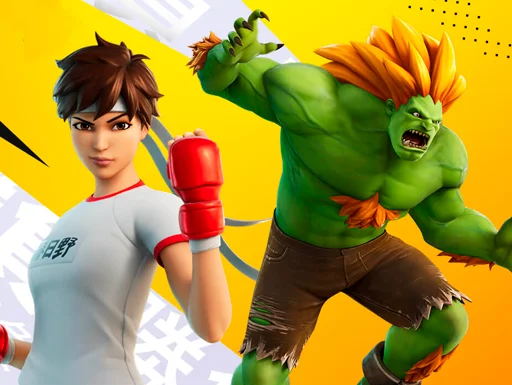 Fortnite is getting Street Fighter's Blanka before the Hulk