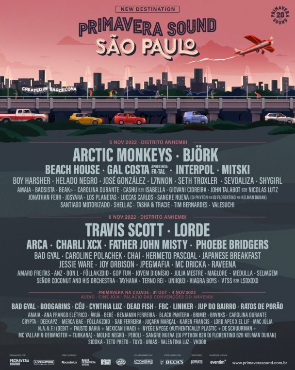 Primavera Sound Divulga Line Up De Sua Edição De São Paulo Popline 8869