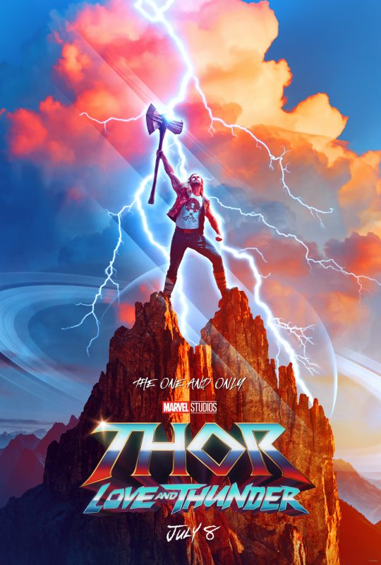 Thor Amor e Trovão pôster