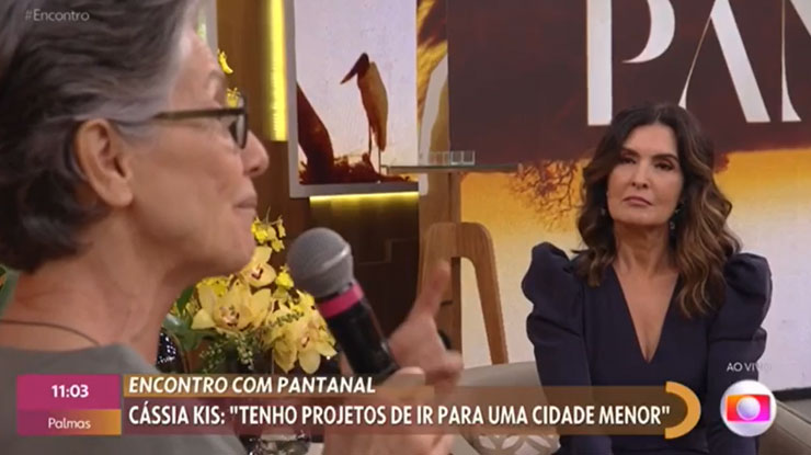 Cássia Kiss fala sobre aborto com Fátima Bernardes e choca internautas; veja!