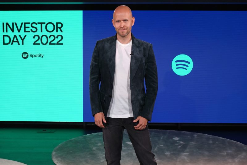 Daniel Ek, CEO Spotify, Dia do Investidor 2022
