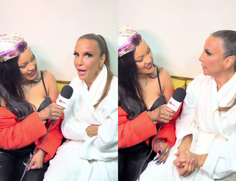 Micareta São Paulo: Ivete Sangalo é entrevistada por cover da Rihanna