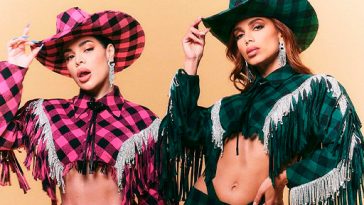 Anitta e Gkay combinam look em festa junina; confira quem foi
