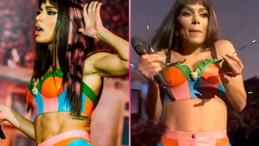 Anitta quebra óculos de fã em show no Rock in Rio e viraliza