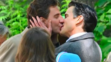 Bradley Cooper e Matt Bomer gravam beijo no Central Park