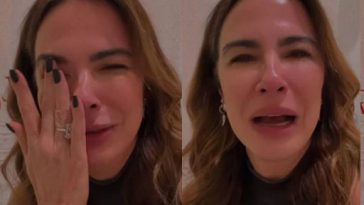Luciana Gimenez chora nas redes após polêmica com herança do pai