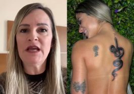 Mãe de influencer sai em defesa da filha e alfineta tatuador