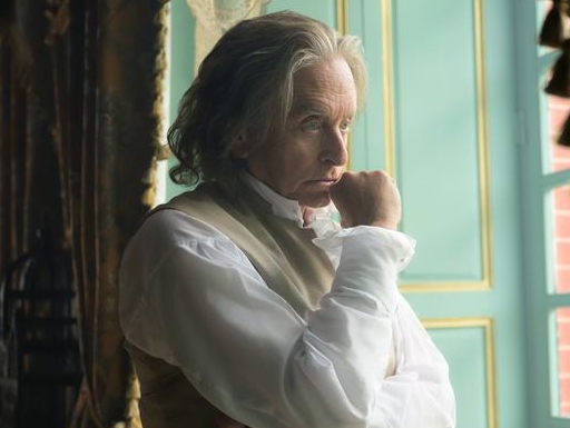 Divulgada foto de Michael Douglas como Benjamin Franklin para série