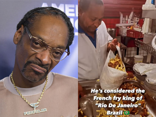 ¡Mírame!  Snoop Dogg elogia a Marshal Fries de Río de Janeiro