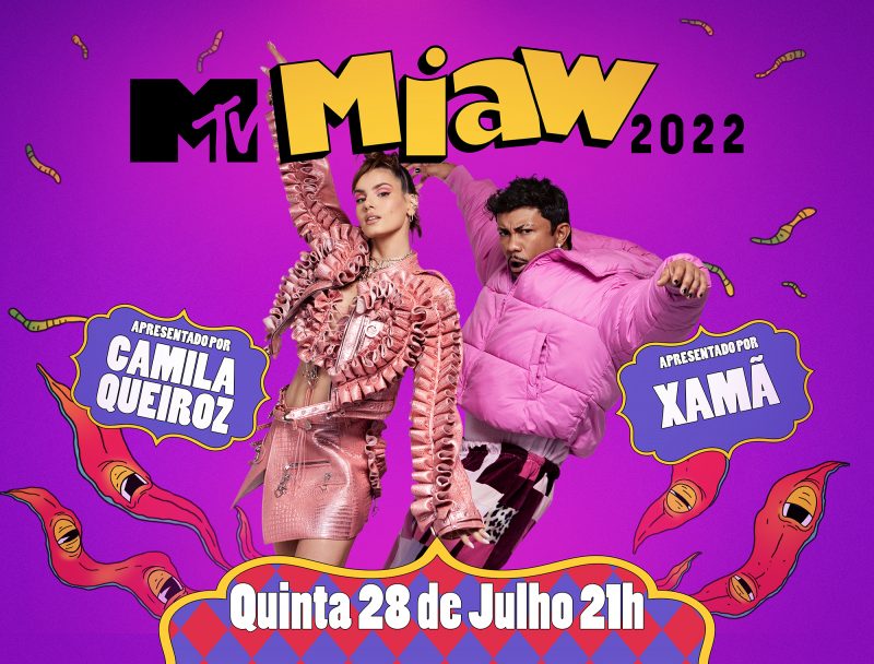 MTV MIAW 2022 - Camila Queiroz e Xamã