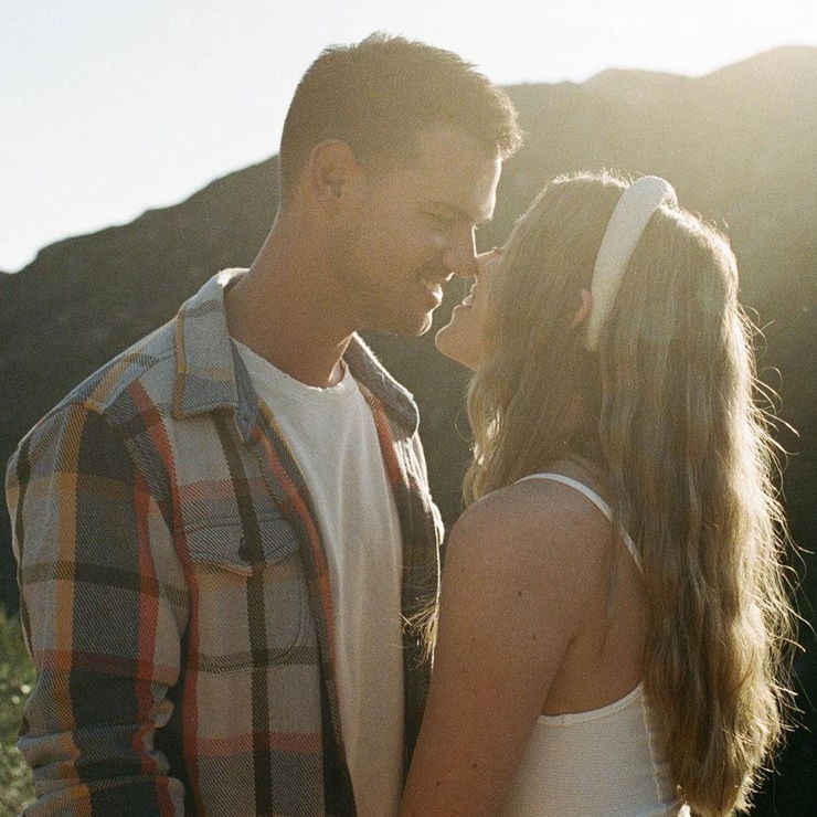 Taylor Lautner's fiancee is trending with "Twilight" and go viral!