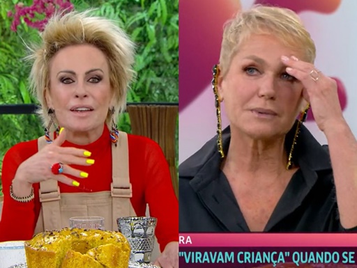 Ana Maria Braga se frustra com exigência de Xuxa no "Mais Você"