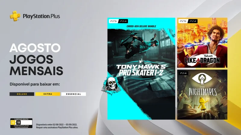 PlayStation Plus: anunciados os novos jogos que entram no catálogo