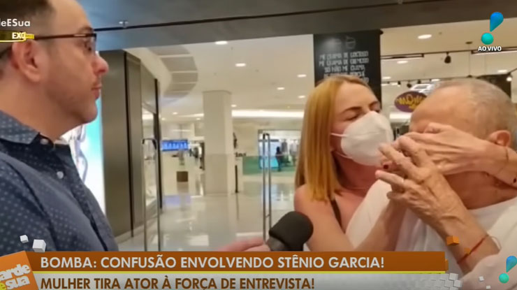 Stênio Garcia vai às redes para defender esposa após polêmica