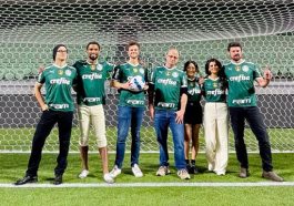 "The Boys": elenco arrisca frases em português no estádio do Palmeiras