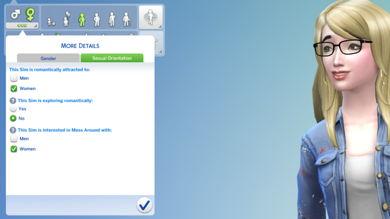 The Sims 4 Orientação Sexual