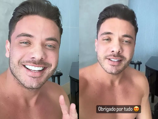 Wesley Safadão tranquiliza fãs após cirurgia de hérnia de disco