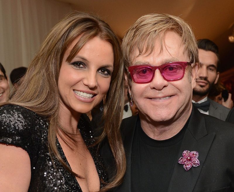 Elton John quer nova parceria com Britney Spears para trabalharem pessoalmente