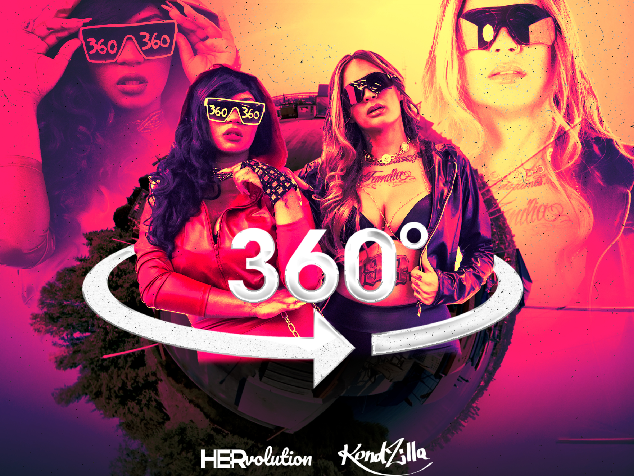 MC Lianna, Nathy MC e White no Beat lançam música 360 pelo selo HERvolution