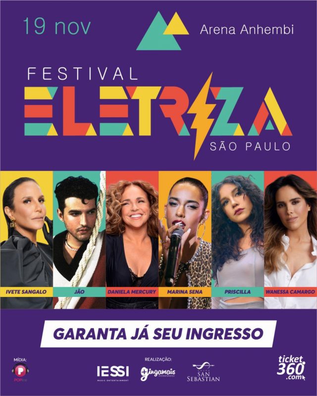 Wanessa Camargo é a mais nova confirma no Festival Eletriza São Paulo
