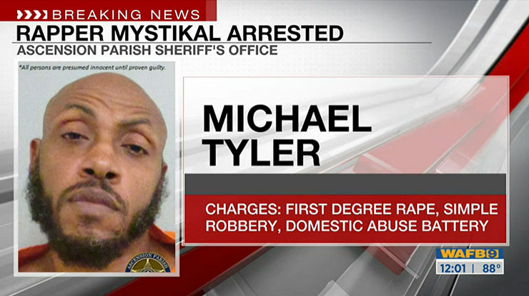 Rapper Mystikal é preso nos EUA após acusação de estupro