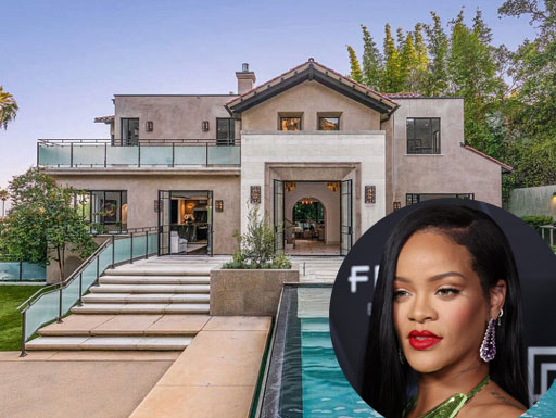 Rihanna venda sua mansão em LA por R$ 34 milhões; veja fotos!
