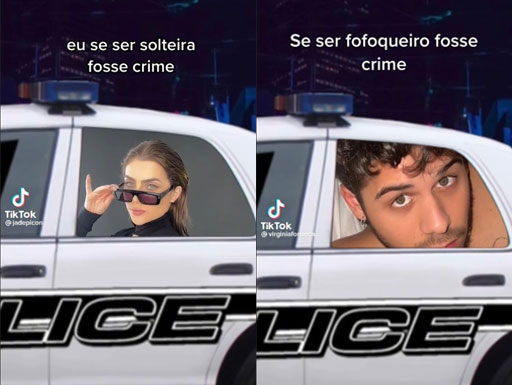 Jade Picon, Zé Felipe e mais se jogam na trend "Se fosse crime"
