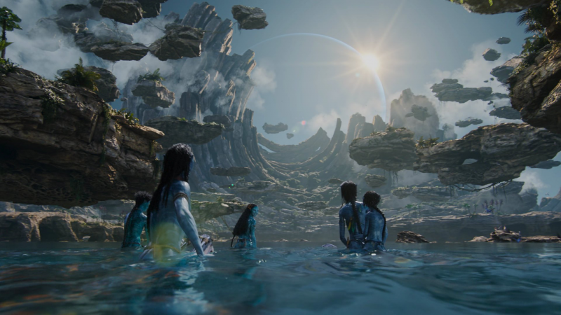 Cena de "Avatar 2" está sendo exibida nos cinemas