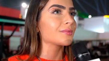 Jade Picon ignora jornalista após pergunta sobre affair com Xamã