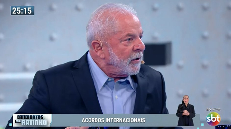 O voto virou? Ratinho chama Lula de "presidente" durante entrevista