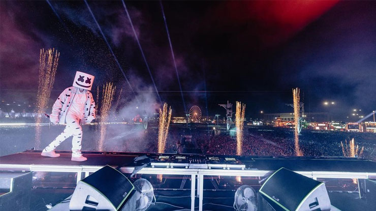 DJ Marshmello ousa no Rock in Rio 2022 e toca funk 'proibidão'