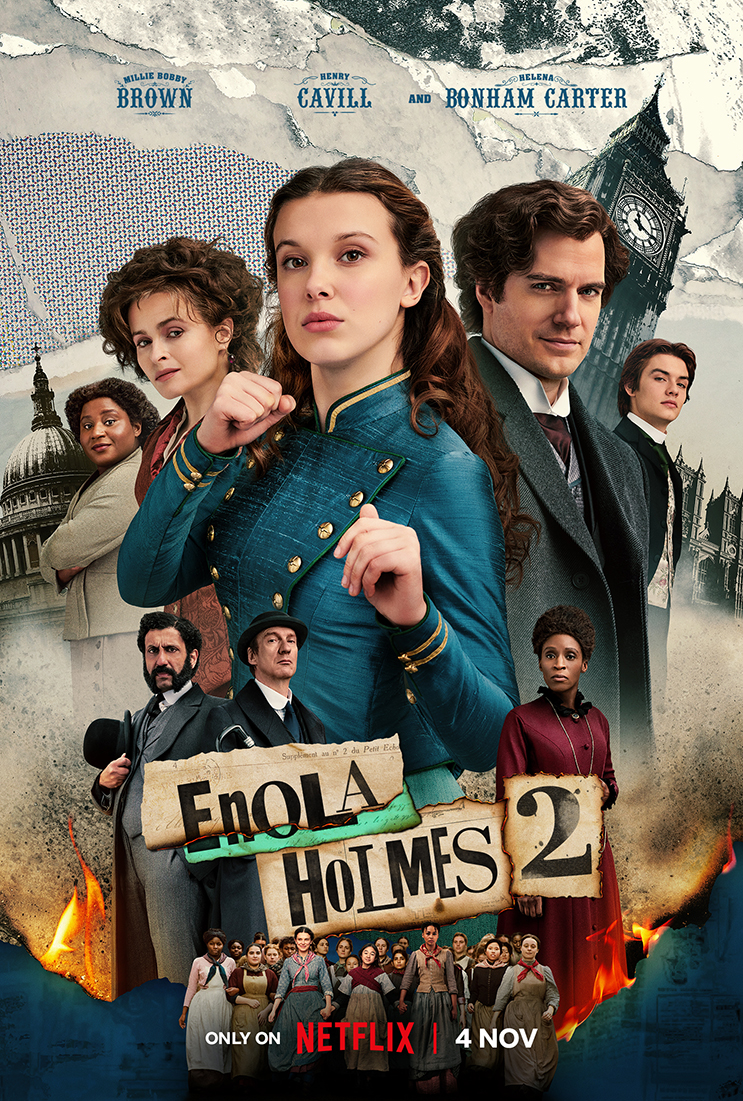 Enola Holmes está de volta: veja cena do filme novo!