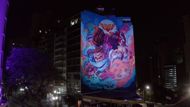 Mural League of Legends São Paulo