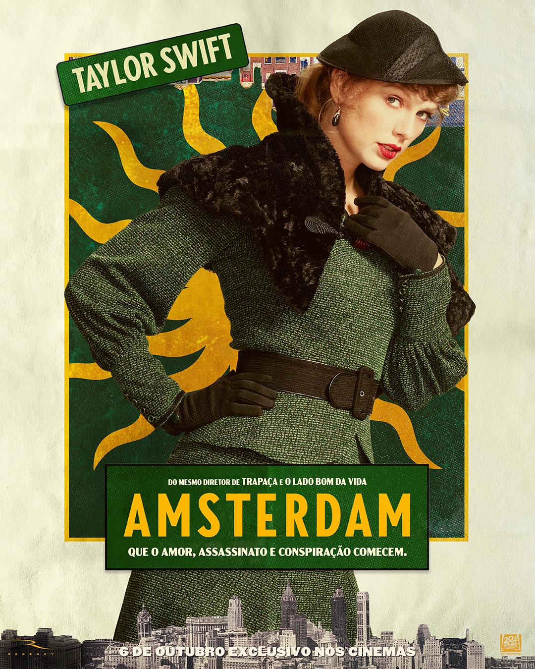Qual o papel de Taylor Swift em "Amsterdam"?