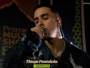 Prêmio Multishow: Thiago Pantaleão Entrega Performance Grandiosa No Pré ...