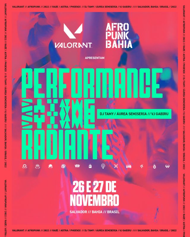 Riot Games leva VALORANT para o AFROPUNK Bahia 2022 - POPline