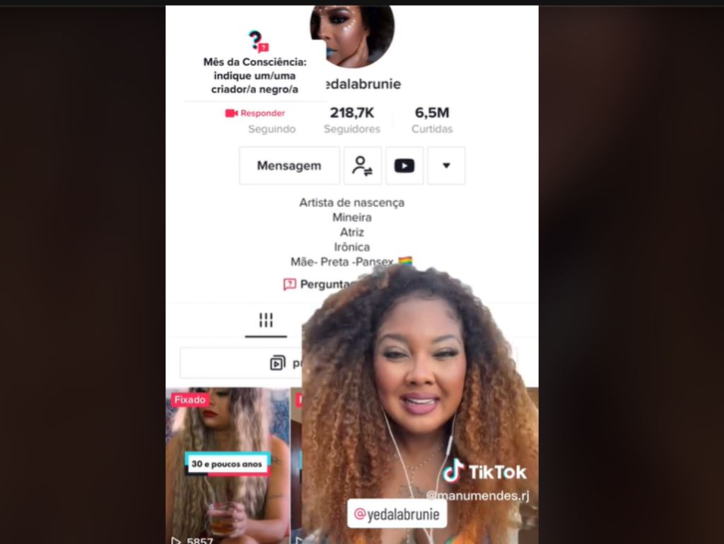 TikTok transmite eventos exclusivos que celebram vozes e personalidades negras